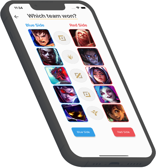 sample champions screenshot